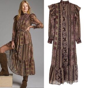 Anthropologie Long Sleeve dress